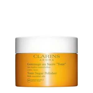 Clarins Tělový peeling s esenciálními oleji Tonic Sugar Polisher 250 g