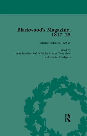 Blackwood's Magazine, 1817-25, Volume 6