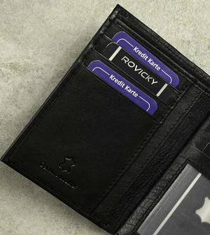 RONALDO RFID leather wallet