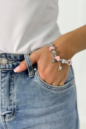 Pink bracelet