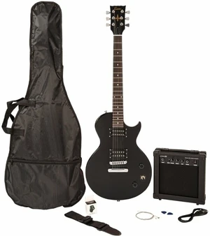 Encore E90 Blaster Pack Gloss Black Gitara elektryczna