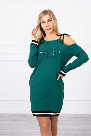 Tres Chic dress green