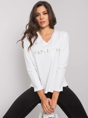 RUE PARIS White women's long sleeve T-shirt