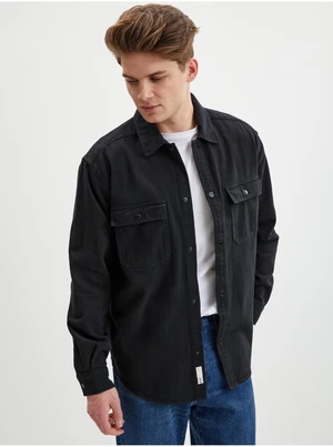 Black Mens Outerwear ONLY & SONS Team - Men