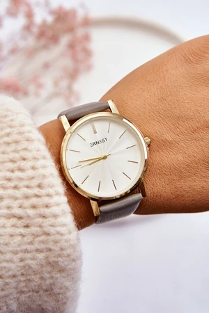 Women's watch with gold case Ernest Grey Vega