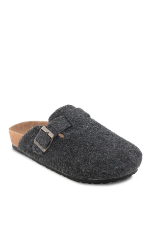 Slazenger Leo Men's Indoor Slippers Dark Gray