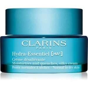 Clarins Hydra-Essentiel [HA²] Silky Cream hydratačný a spevňujúci denný krém s kyselinou hyalurónovou 50 ml