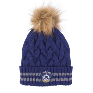 HAT TRICOT POM POM HARRY POTTER RAVENCLAW