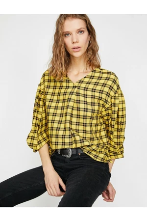 Koton Women's Yellow Blouse