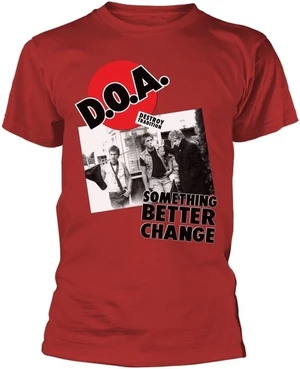 D.O.A T-Shirt Something Better Change Red M