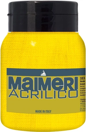 Maimeri Acrilico Akrylová barva Green Gold 333 500 ml 1 ks