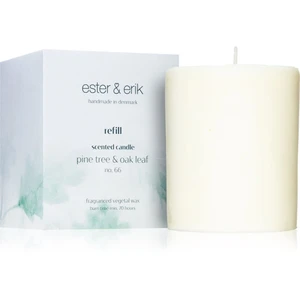 ester & erik scented candle pine tree & oak leaf (no. 66) vonná svíčka náhradní náplň 350 g