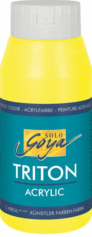 Kreul Solo Goya Triton Vopsea acrilică Fluorescent Yellow 750 ml 1 buc