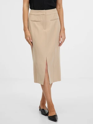 Orsay Light brown women's skirt - Women's