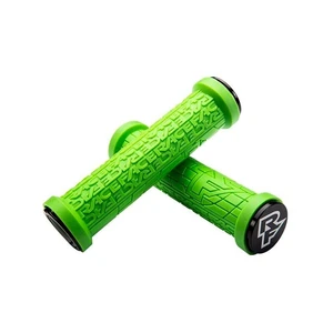 Race Face Grippler handlebar grips, 33mm, Lock On, green