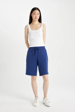 DEFACTO Regular Fit Basic Bermuda Shorts