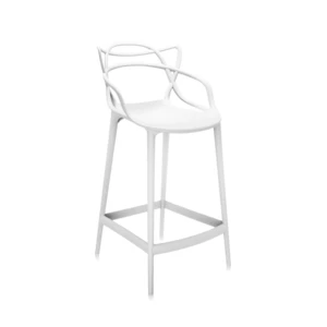 Scaun de bar Masters, î. 65 cm, mai multe culori - Kartell Culoare: alb