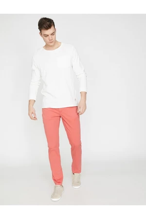 Koton Men's Red Pants