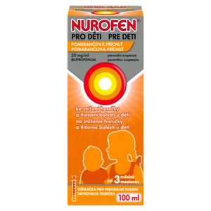 NUROFEN Pro děti pomeranč suspenze 20 mg/ml 100 ml