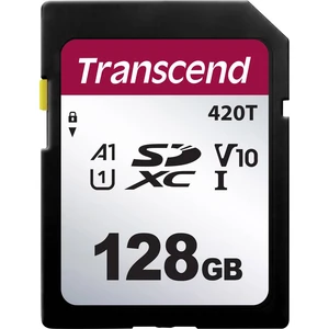 Transcend TS128GSDC420T pamäťová SD karta 128 GB v30 Video Speed Class