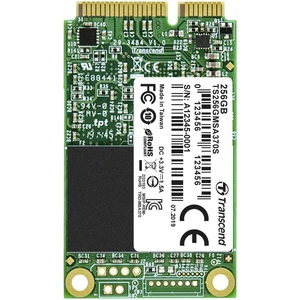 Transcend  256 GB interný mSATA SSD pevný disk SATA 6 Gb / s Retail TS256GMSA370S