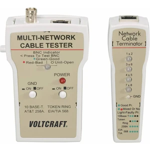 tester káblov VOLTCRAFT CT-1   Určený pre RJ-45, BNC