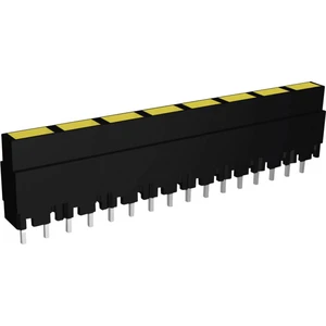 Signal Construct ZALS 081 LED séria 8-krát žltá  (d x š x v) 40.8 x 3.7 x 9 mm