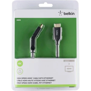 Belkin HDMI prepojovací kábel #####HDMI-A Stecker, #####HDMI-A Stecker 2.00 m čierna F3Y023bt2M audio return channel, po