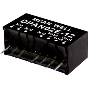 Mean Well DPAN02E-05 DC / DC menič napätia, modul   200 mA 2 W Počet výstupov: 2 x