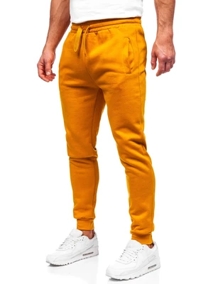 Pantaloni de trening bărbați camel Bolf CK01