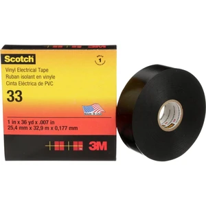 3M  SCOTCH33-38X33 izolačná páska Scotch® čierna (d x š) 33 m x 38 mm