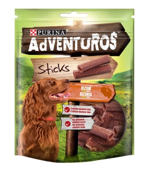 ADVENTUROS Sticks 6x120g s príchuťou bizóna