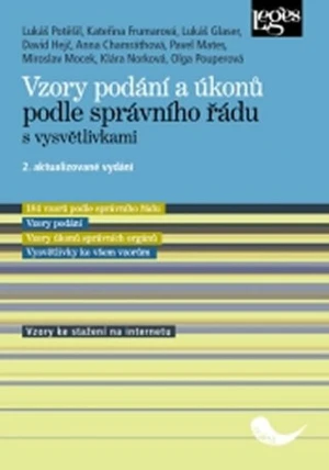 Vzory podání a úkonů podle správního řádu s vysvětlivkami - Lukáš Potěšil