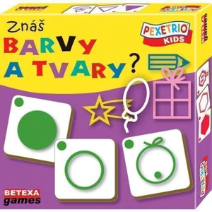 Pexetrio Kids Znáš barvy a tvary?