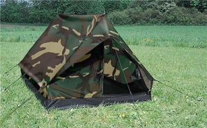 Vojenský stan Mini Pack Super “Áčko“ Mil-Tec® - woodland (Farba: US woodland)