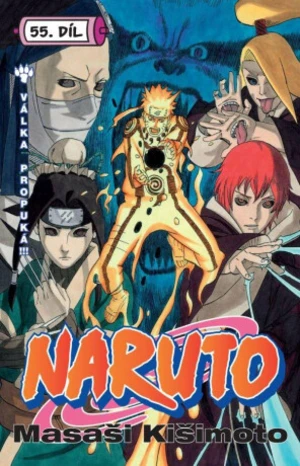 Naruto 55 - Válka propuká - Masaši Kišimoto