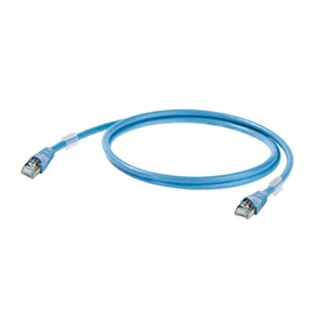 Weidmüller 1165900010 RJ45 sieťové káble, prepojovacie káble CAT 6A S/FTP 1.00 m modrá UL certifikácia 1 ks