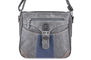 Dámská kabelka crossbody - tmavě šedá