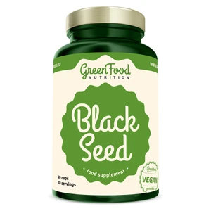 GREENFOOD NUTRITION Black seed čierna rasca 90 kapsúl