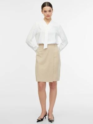 Orsay Beige Ladies Pencil Skirt - Women