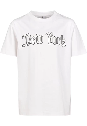 Children's T-shirt New York white