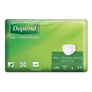 DEPEND Slip super inkontinenční kalhotky S 15 kusů