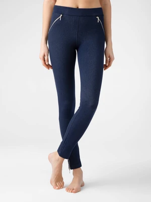 Conte Woman's Leggings Marino