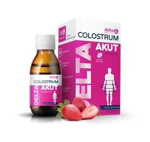 DELTA Colostrum Akut Intensive+ příchuť jahoda 125 ml