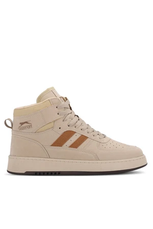 Slazenger DAPHNE HIGH Sneaker Men's Shoes Beige / Brown