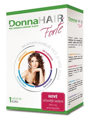 DONNA HAIR FORTE 1-měsíční kúra 30 tobolek