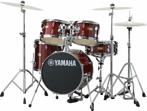 Yamaha JK6F5CRSET Conjunto de tambores júnior Rojo Cranberry Red