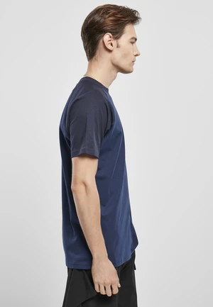 Contrasting raglan t-shirt navy blue/midnightnavy