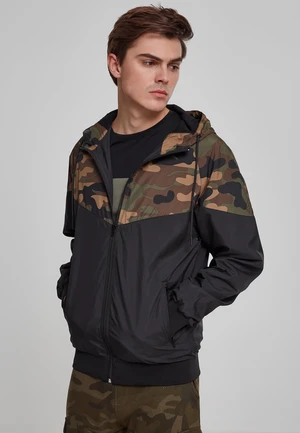 Arrow Windrunner blk/woodcamo pattern