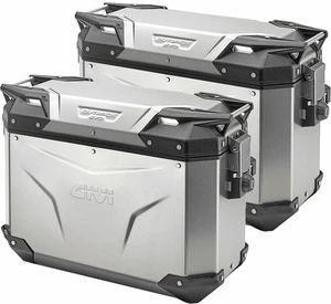 Givi Trekker Outback EVO 37 Silver (2-pack) Monokey Valise